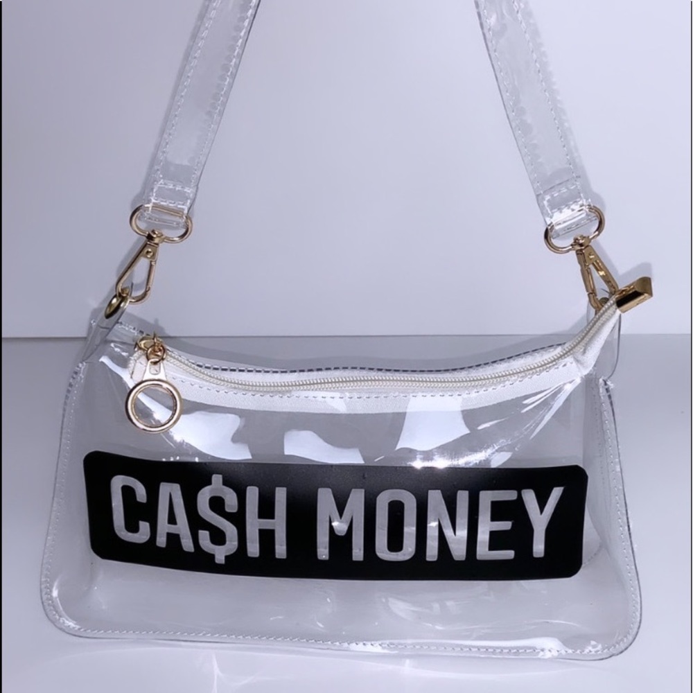 Our “cash money “shoulder bag
